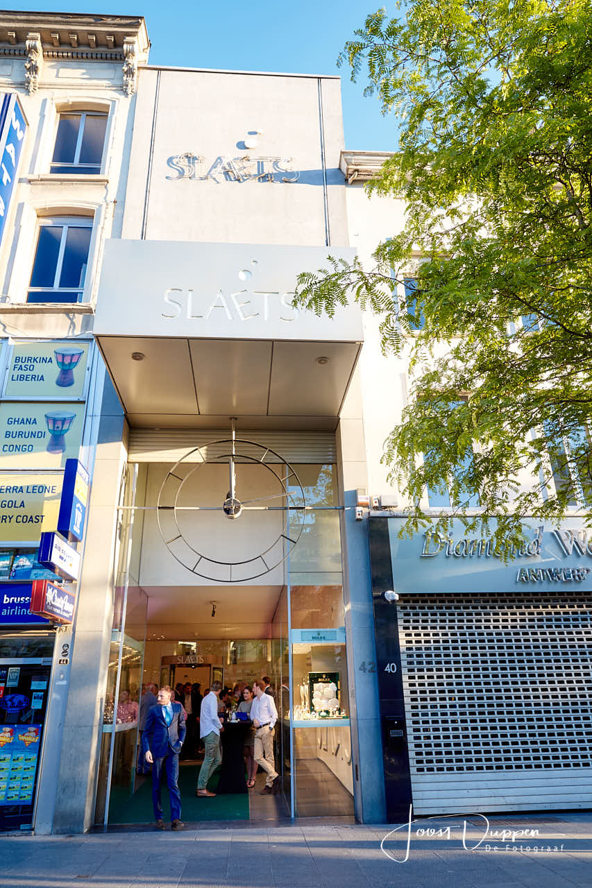 beroepsfotograaf joost duppen - event fotografie, juwelier slaets, antwerpen